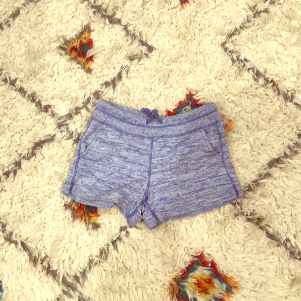 Kids Athleta girl  shorts purple (used)
